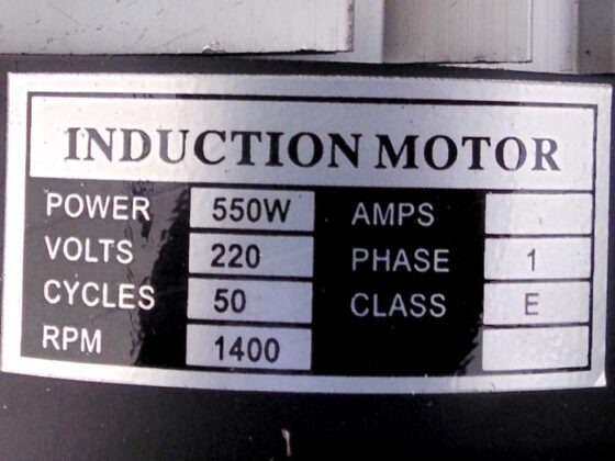 Tehnički podaci motora