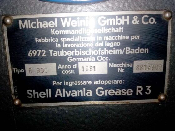 Tehnički podaci ma&scaron;ine