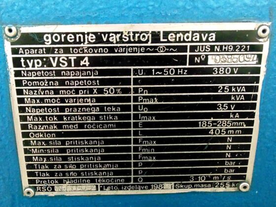 Podaci o ma&scaron;ini