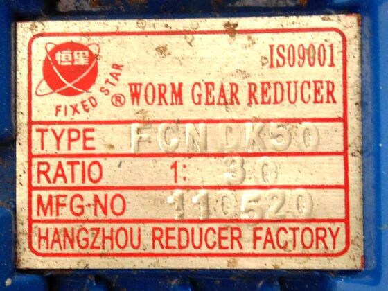 Podaci o reduktoru motora