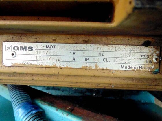 Tehnički podaci motora